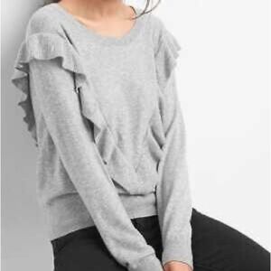 NEW - GAP Ruffle Sweater